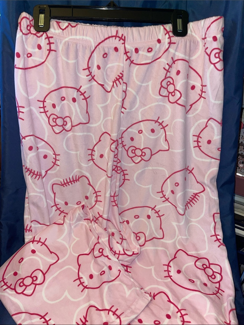 Hello Kitty Light Pink and Hot Pink Women’s Pajama Bottoms